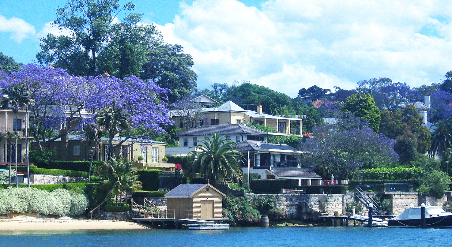 Hunters Hill from Lane Cove River