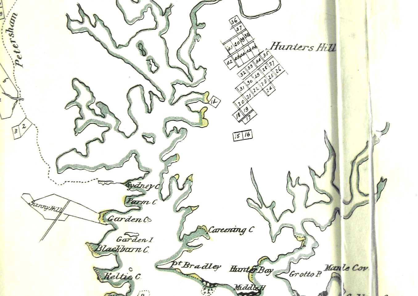 Hunters Hill Map