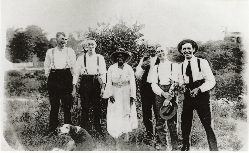 Lucy Willeri at the McKenzie Property in Auburn Street, Gladesville on 18
January 1920.